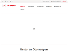 Tablet Screenshot of dinamikpos.com